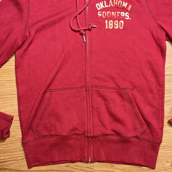 Pink Victoria Secret Oklahoma Sooners Hoodie - Picture 2 of 7